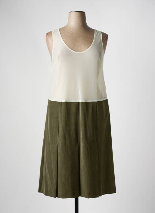 Jupon/Fond de rochie verde FRANCE RIVOIRE femeie