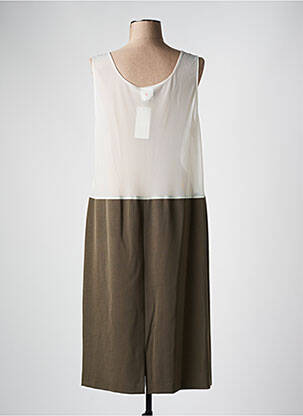 Jupon/fond de rochie croială dreaptă verde FRANCE RIVOIRE femeie