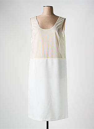 Jupon/Fond de rochie alb FRANCE RIVOIRE femeie