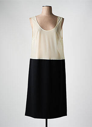Jupon/fond de rochie croială dreaptă negru FRANCE RIVOIRE femeie