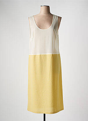 Jupon/Fond de rochie galben FRANCE RIVOIRE femeie