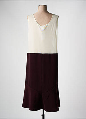 Jupon/fond de rochie croială dreaptă violet FRANCE RIVOIRE femeie