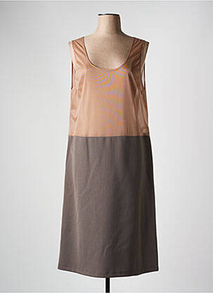 Jupon/Fond de rochie maro FRANCE RIVOIRE femeie