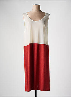 Jupon/Fond de rochie roșu FRANCE RIVOIRE femeie