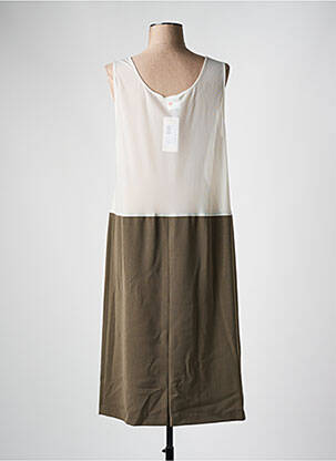 Jupon/fond de rochie croială dreaptă verde FRANCE RIVOIRE femeie