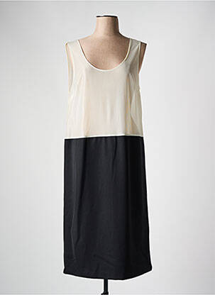 Jupon/fond de rochie croială dreaptă negru FRANCE RIVOIRE femeie