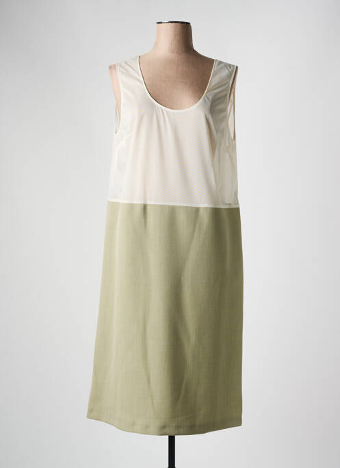 Jupon/Fond de rochie verde FRANCE RIVOIRE femeie