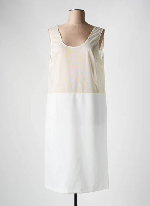 Jupon/Fond de rochie alb FRANCE RIVOIRE femeie