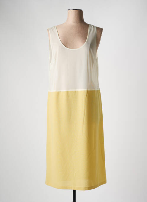 Jupon/Fond de rochie galben FRANCE RIVOIRE femeie