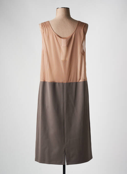 Jupon/Fond de rochie maro FRANCE RIVOIRE femeie