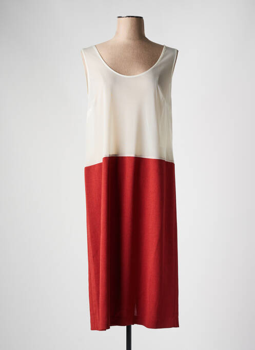 Jupon/Fond de rochie roșu FRANCE RIVOIRE femeie