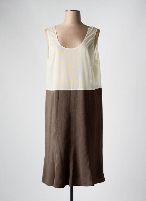 Jupon/Fond de rochie verde FRANCE RIVOIRE femeie