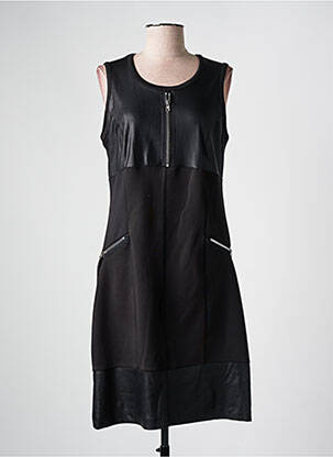 Rochie midi fără mâneci fără mâneci negru GUY DUBOUIS femeie