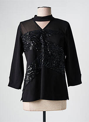 Top negru GUY DUBOUIS femeie