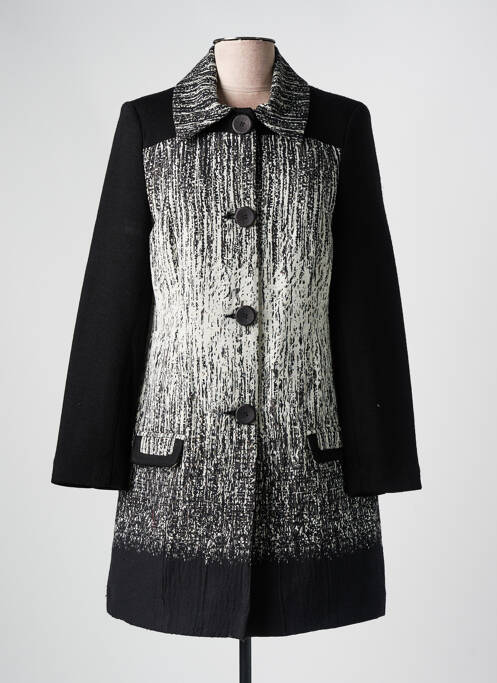 Palton lung negru GUY DUBOUIS femeie