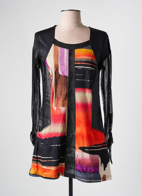 Tunică mâneci lungi negru GUY DUBOUIS femeie