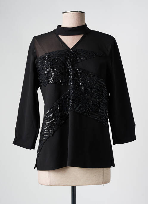 Top negru GUY DUBOUIS femeie