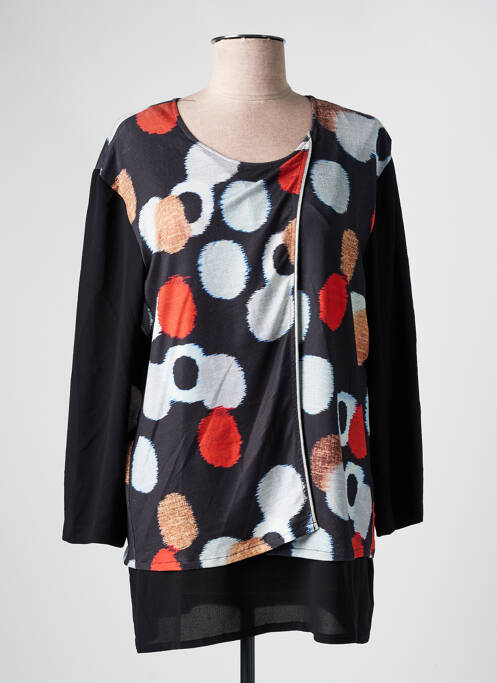 Tunică mâneci lungi negru GUY DUBOUIS femeie