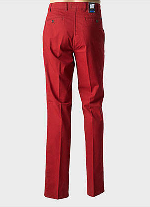Pantalon chino țesătură poplin mărime normală roșu BRÜHL bărbat