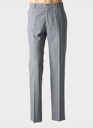 Pantalon chino țesătură melanj talie înaltă gri BRÜHL bărbat