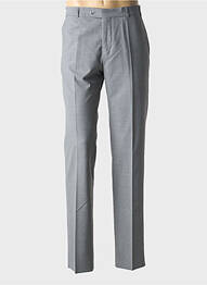 Pantalon chino țesătură melanj talie înaltă gri BRÜHL homme