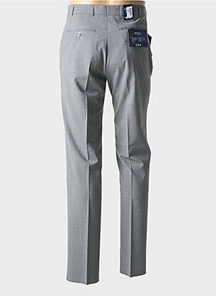 Pantalon chino țesătură melanj talie înaltă gri BRÜHL bărbat