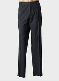 Pantalon drept talie cu cleme mărime normală negru BRÜHL homme