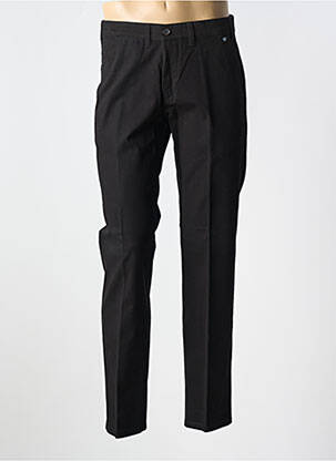 Pantalon chino țesătură poplin mărime normală negru BRÜHL bărbat