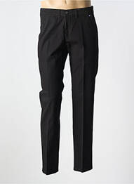 Pantalon chino țesătură poplin mărime normală negru BRÜHL homme