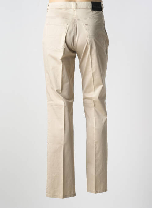 Pantalon slim bej PIERRE D'ARLANC bărbat