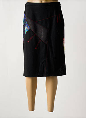 Fustă midi negru GUY DUBOUIS femeie