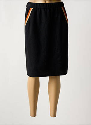 Fustă midi negru GUY DUBOUIS femeie