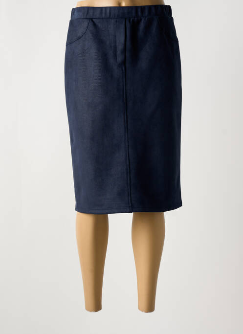 Fustă midi albastru GUY DUBOUIS femeie