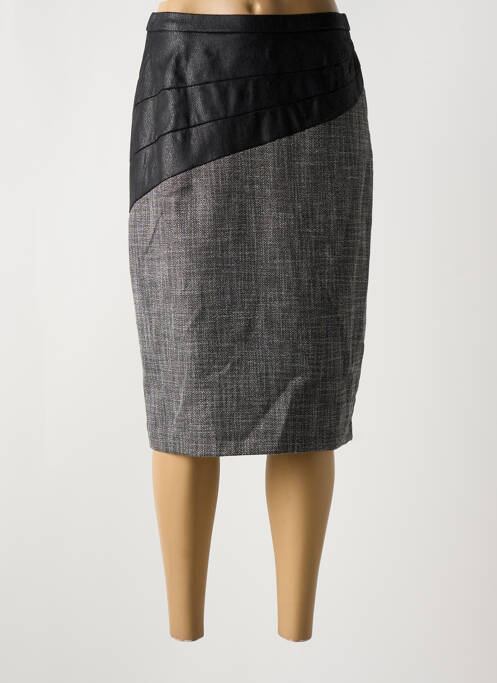 Fustă midi gri GUY DUBOUIS femeie