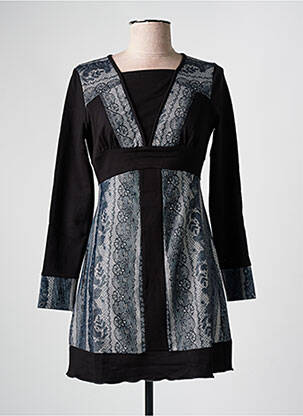 Tunică mâneci lungi negru S.QUISE femeie