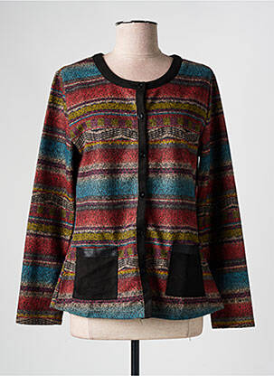 Jachete casual guler rotund maro S.QUISE femeie