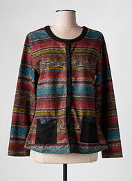 Jachete casual guler rotund maro S.QUISE femme
