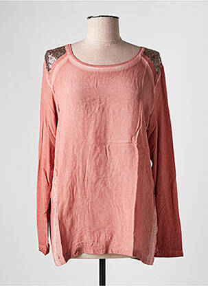 Tricou roz CAPUCCINO femeie