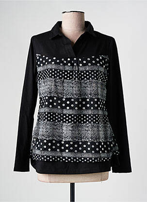 Top negru S.QUISE femeie