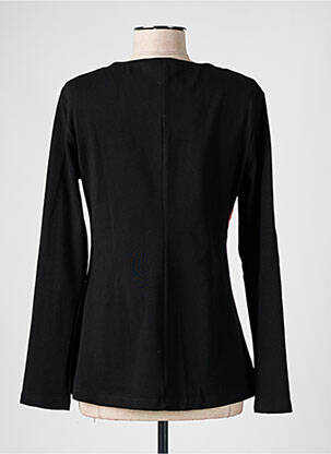 Tricou mâneci lungi mâneci lungi negru S.QUISE femeie
