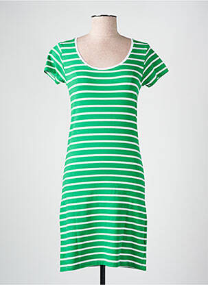 Rochie scurtă mâneci scurte mâneci scurte verde M.X.O femeie