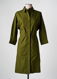 Rochie midi mâneci 3/4 mâneci 3/4 verde LEE COOPER femme