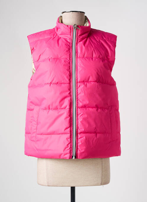 Geacă matlasată roz ESCANDELLE femeie