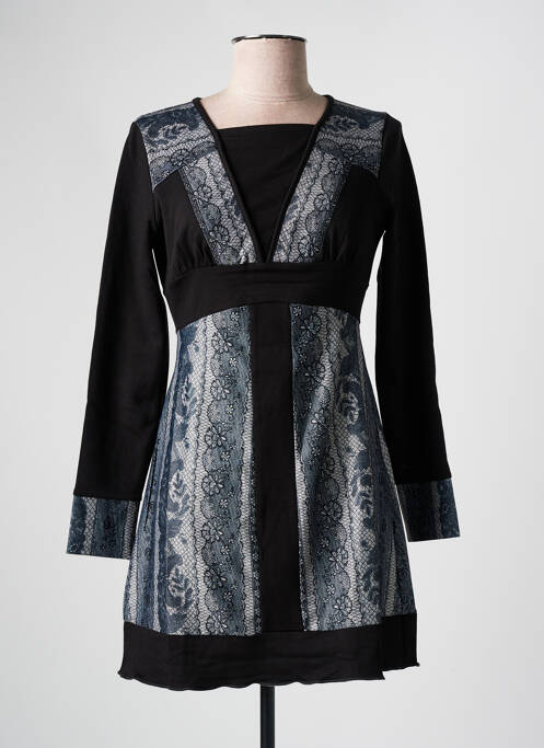 Tunică mâneci lungi negru S.QUISE femeie