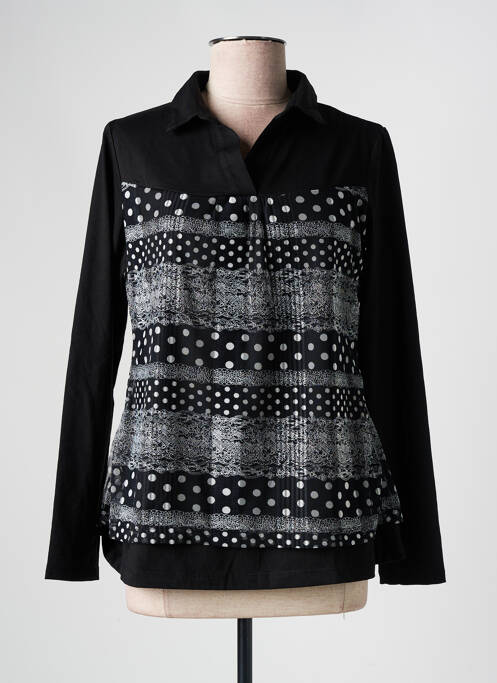 Top negru S.QUISE femeie