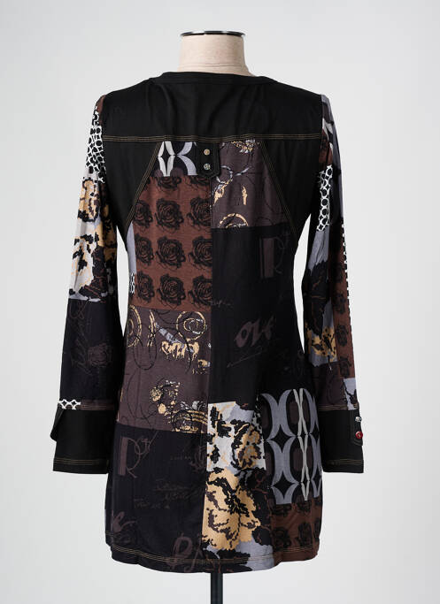 Tunică mâneci lungi negru S.QUISE femeie