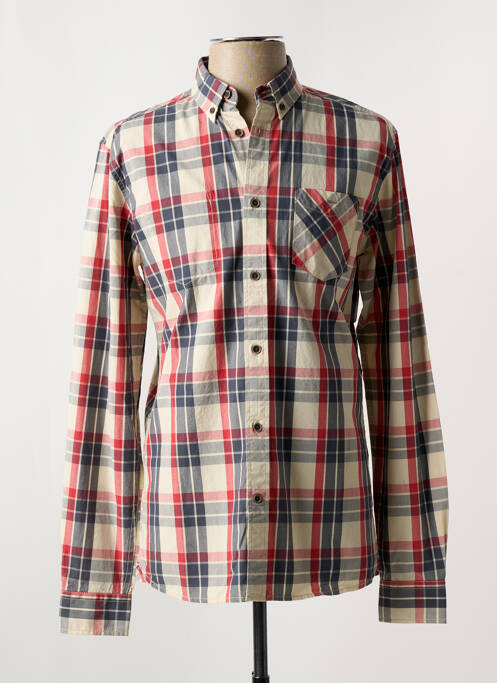 Cămașă cu mâneci lungi bej TIBET bărbat