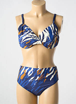 Costum de baie din două piese albastru TAMOURÉ femeie
