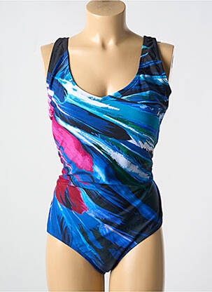 Costum de baie dintr-o singură piesă albastru TAMOURÉ femeie