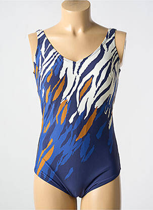 Costum de baie dintr-o singură piesă albastru TAMOURÉ femeie